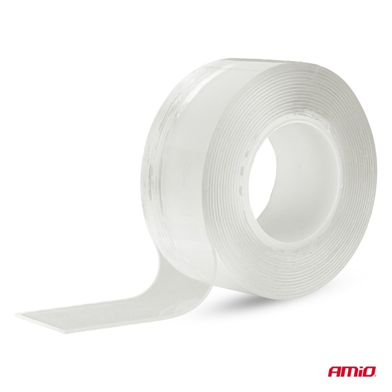 Cinta doble cara transparente 30mm 3mts