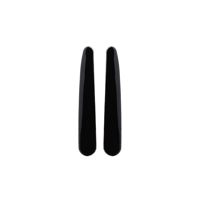 Protectores parachoques negro 2 x 30cm CBP-3
