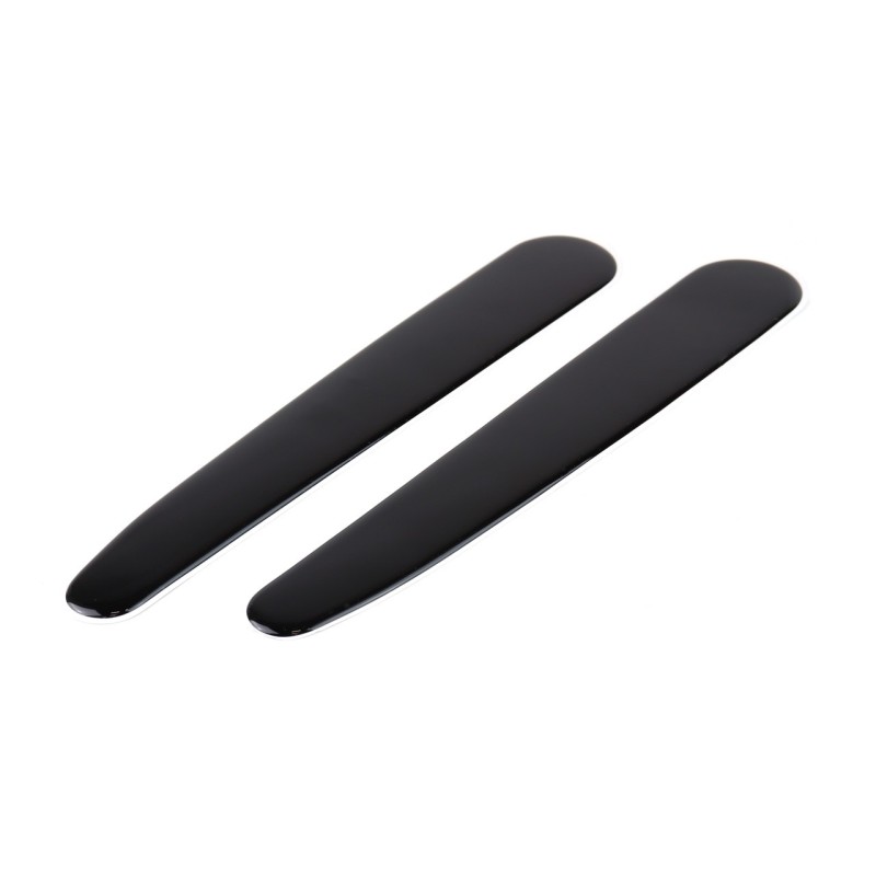 Protectores parachoques negro 2 x 30cm CBP-3
