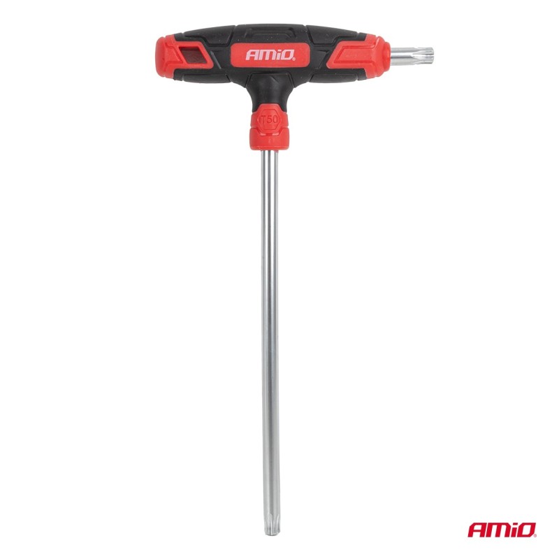 Juego llaves Torx mango en T de 8 piezas