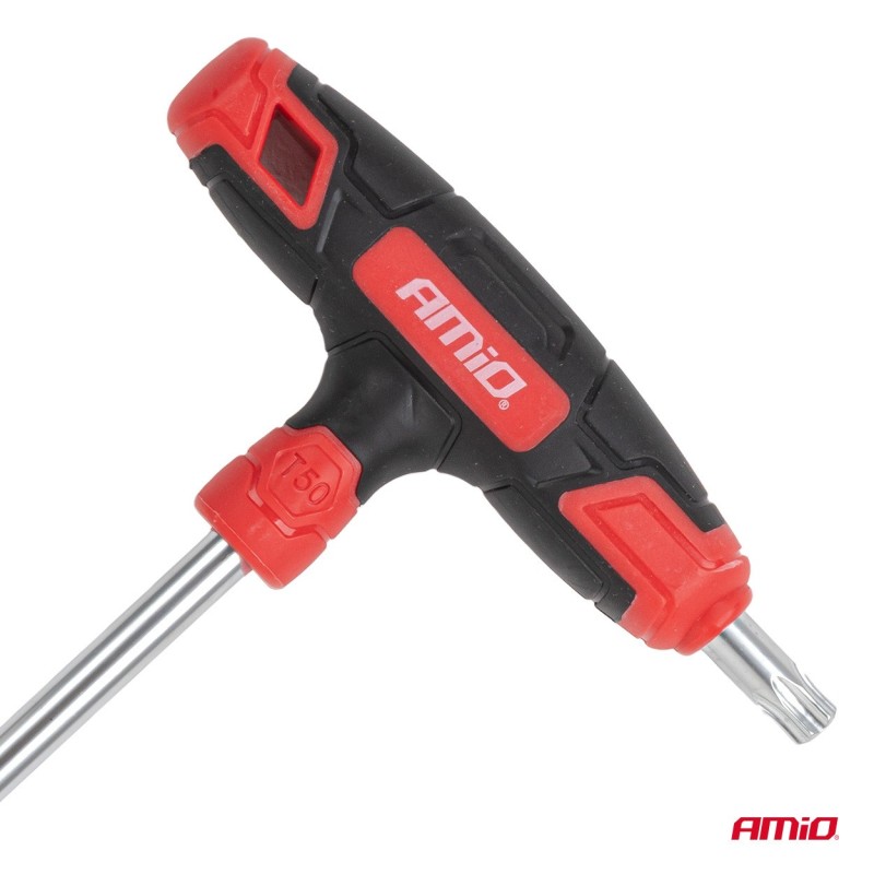 Juego llaves Torx mango en T de 8 piezas