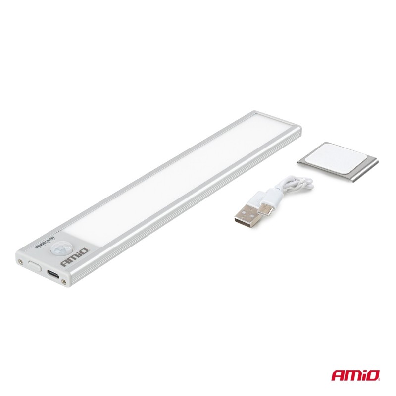 Plafón Led con sensor movimiento, magnético y recargable 1.2W