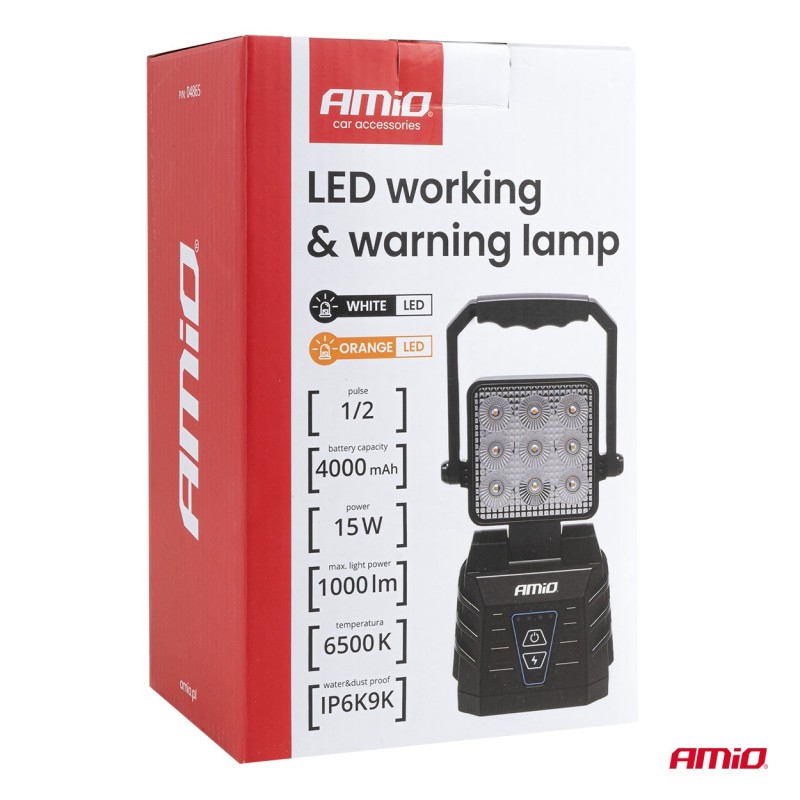 Luz LED de trabajo y señalización 15W