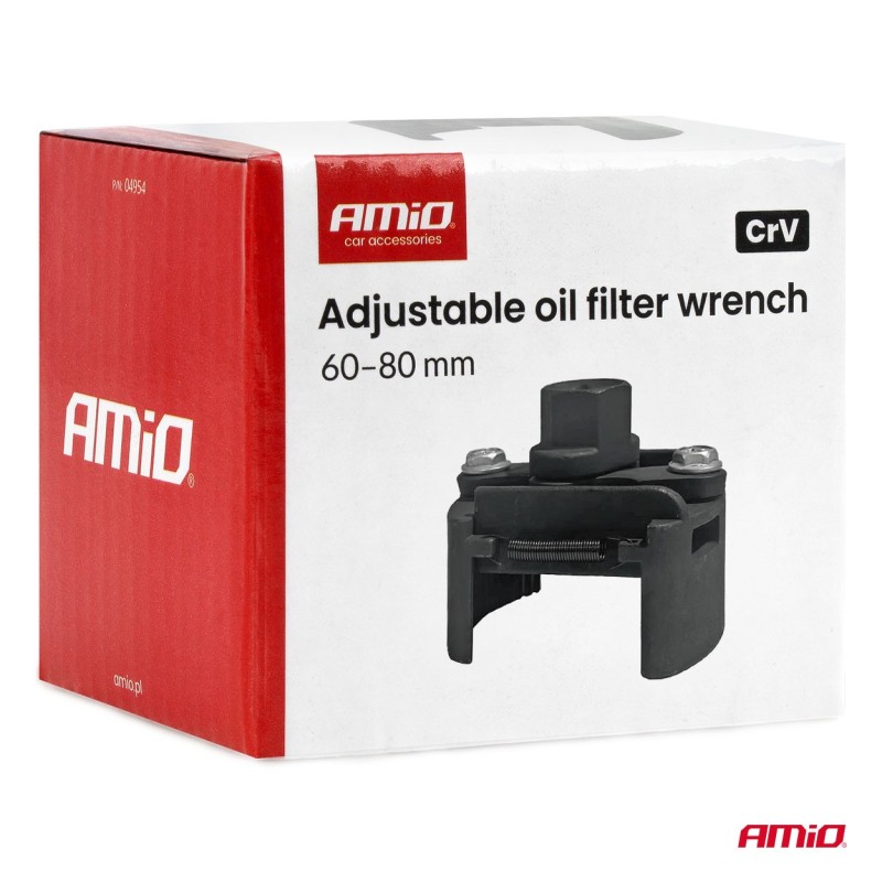 Llave ajustable para filtros de aceite 60–80 mm