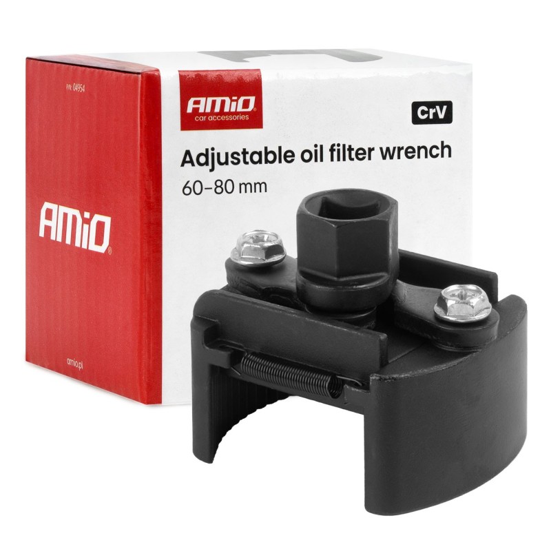 Llave ajustable para filtros de aceite 60–80 mm