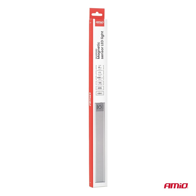 Plafón Led con sensor movimiento, magnético y recargable 2W