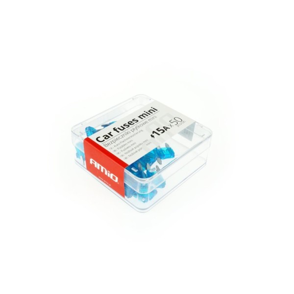 Fusibles MINI caja 50 unids 15A