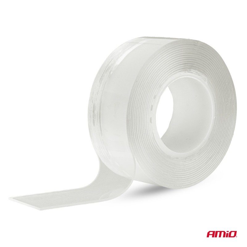 Cinta doble cara transparente 20mm 3mts
