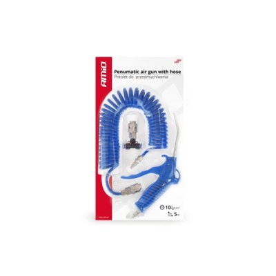 Manguera neumática con pistola 10ATM con terminal tipo T