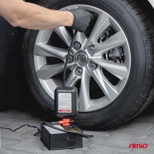 Kit de reparación e inflado de neumáticos 31m 12V