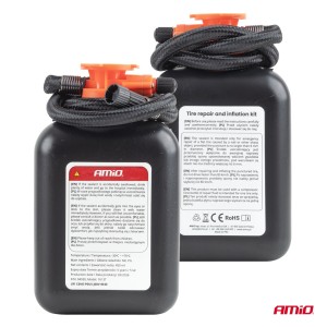 Kit de reparación e inflado de neumáticos 31m 12V