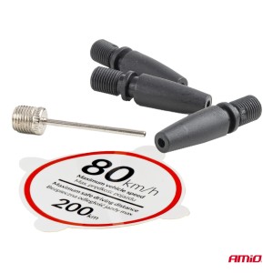 Kit de reparación e inflado de neumáticos 31m 12V