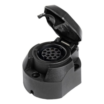 Enchufe para remolque 13 polos de plástico