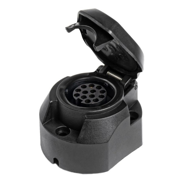 Enchufe para remolque 13 polos de plástico