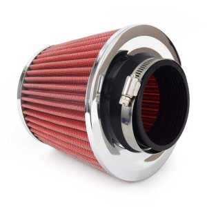 Filtro Aire AF-Cromado + 3 Adaptadores Montaje