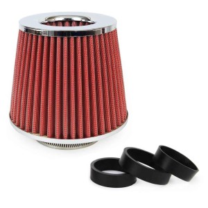 Filtro Aire AF-Cromado + 3 Adaptadores Montaje