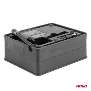 Kit de reparación e inflado de neumáticos 19mm 12V.