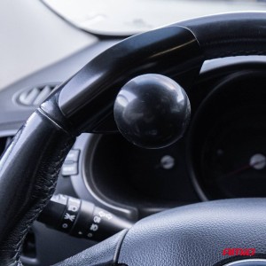 Pomo giratorio para volante recto