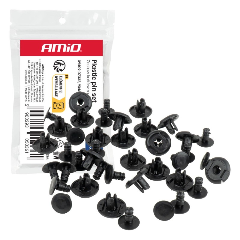 Grapas expandibles 10 mm ⌀ 6.5 mm, 20 uds.