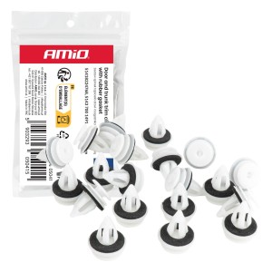 Grapas para paneles con junta de goma 20 mm, 20 uds.
