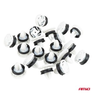 Grapas para paneles con junta de goma 20 mm ⌀ 9 mm, 20 uds.