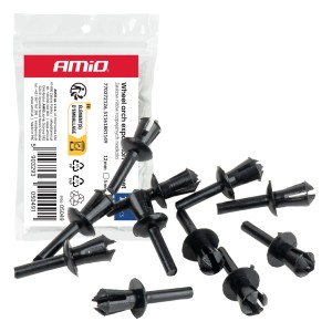 Grapas tipo remache expandibles 12 mm ⌀ 5 mm, 10 uds.