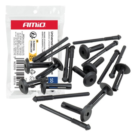 Grapas tipo remache plástico 54/29 mm ⌀ 6/4 mm, 10 uds.