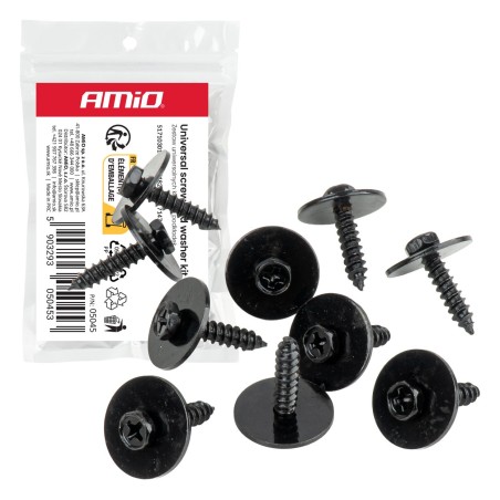 Tornillos con arandela 10 und.
