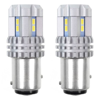 Lámparas LED CANBUS 3020 22SMD UltraBright 1157 BAY15D P21/5W White 12V/24V