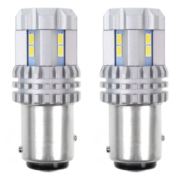 Lámparas LED CANBUS 3020 22SMD UltraBright 1157 BAY15D P21/5W White 12V/24V