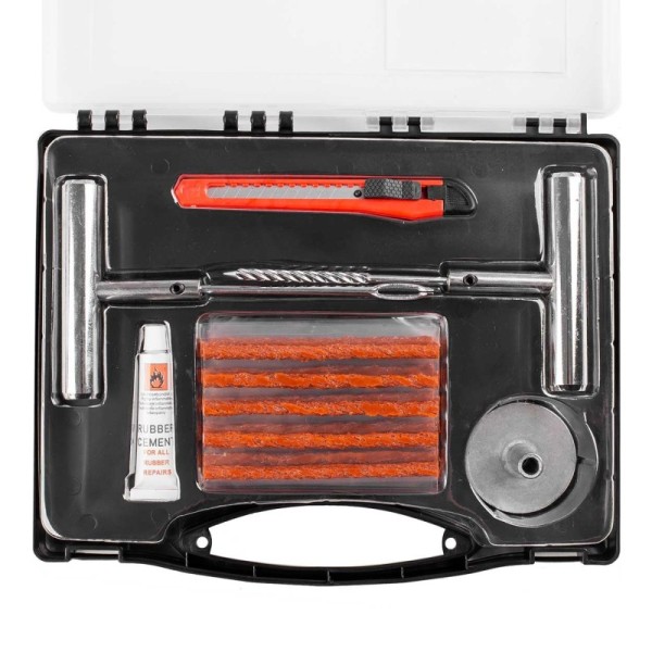 Kit de reparación para pinchazos de 36 elementos