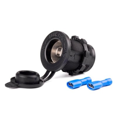 Base de mechero para empotrar de  12 y 24 VoltiosMOD-01