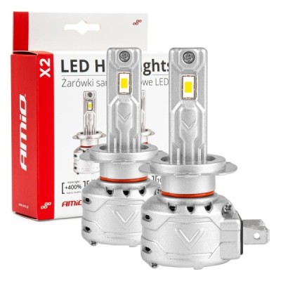 Lámparas Luz de Cruce LED H7/H18 X2 Series AMiO