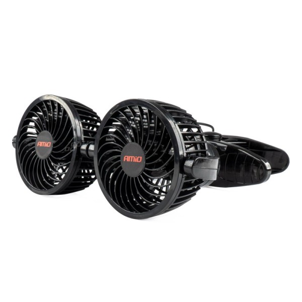 Ventilador de coche con clip 2x4" de 12 voltios