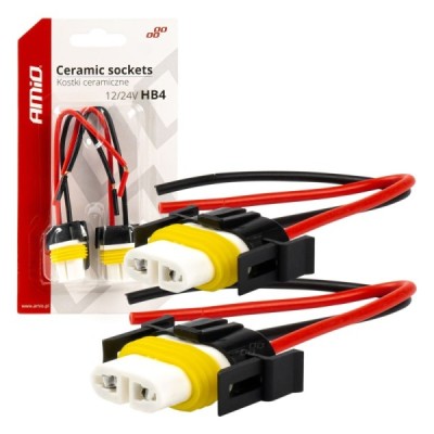 Conector Cerámico Recto 2 und. HB4 9006