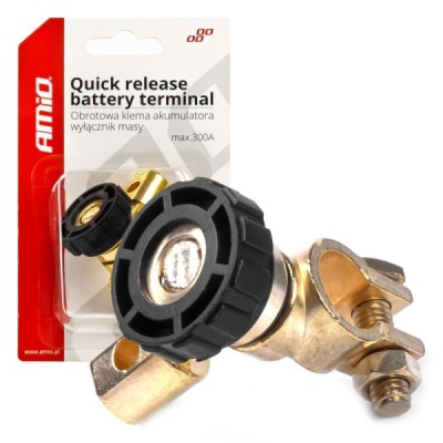 Desconectador rotativo para terminal de Batería max.300A