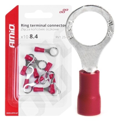 Terminal tipo arandela RV 1.25-8 10 uds.