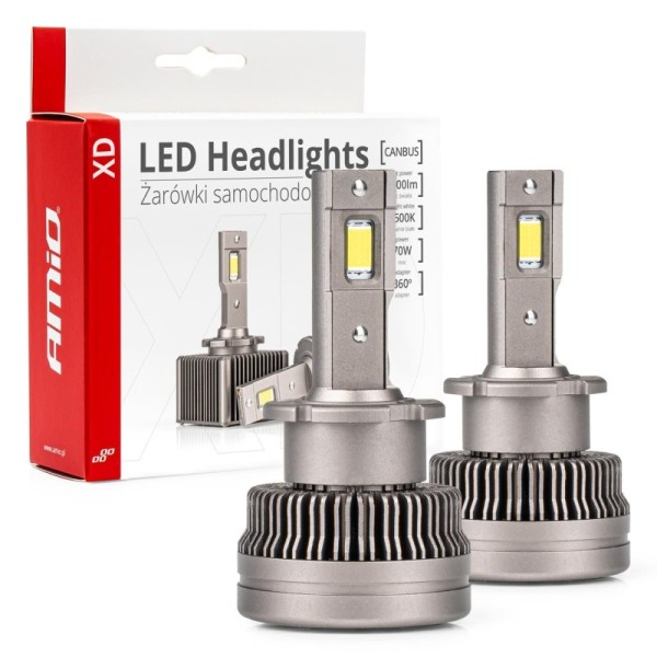 Lamparas Luz de Cruce LED D2S/D2R XD Series AMiO