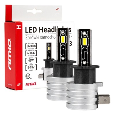 Lamparas Luz de Cruce LED H3 H-mini AMiO