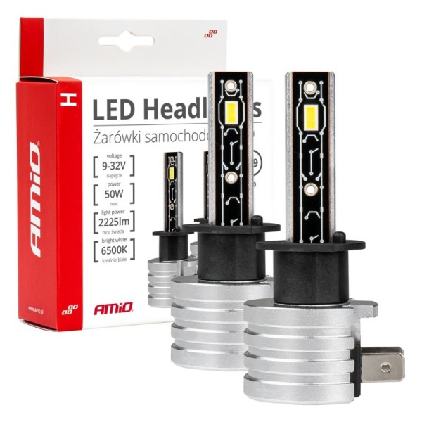 Lámparas Luz de Cruce LED H1 H-mini AMiO