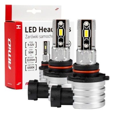 Lámparas Luz de Cruce LED HB3 9005/HIR1 9011/H10 H-mini AMiO
