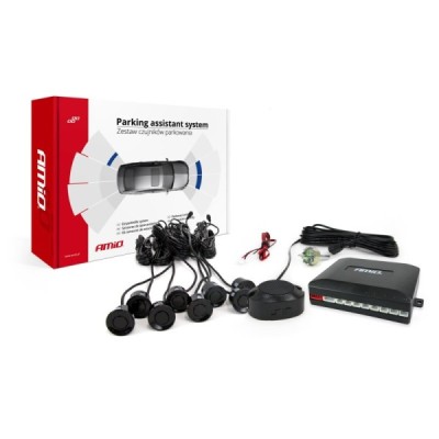 Sensor de Aparcamiento Buzzer (solo pitido) 8 sensores- color negro