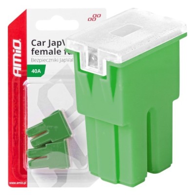 Fusible JapVal PAL Hembra 40A AMIO-03390 2 unidades