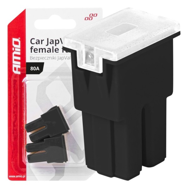 Fusible JapVal PAL Hembra 80A AMIO-03394 2 unidades