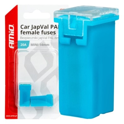 Fusible JapVal PAL Hembra 20A AMIO-03435 2 unidades