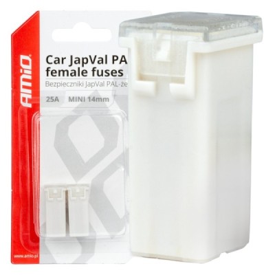 Fusible JapVal PAL Hembra 25A AMIO-03436 2 unidades