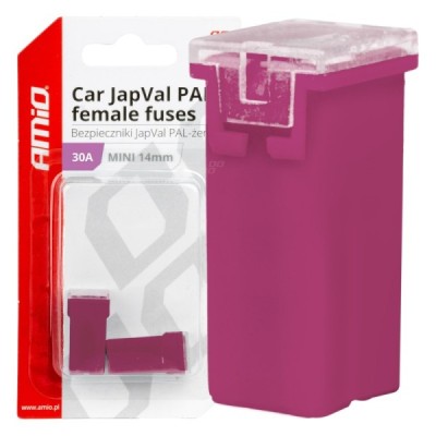 Fusible JapVal PAL Hembra 30A AMIO-03437 2 unidades