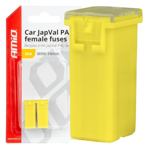 Fusible JapVal PAL Hembra 60A AMIO-03440 2 unidades