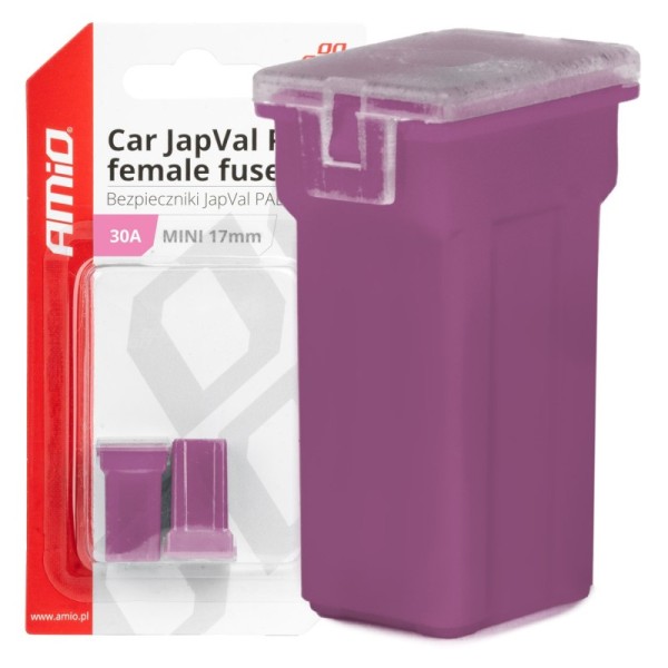 Fusible JapVal PAL Hembra 30A AMIO-03444 2 unidades