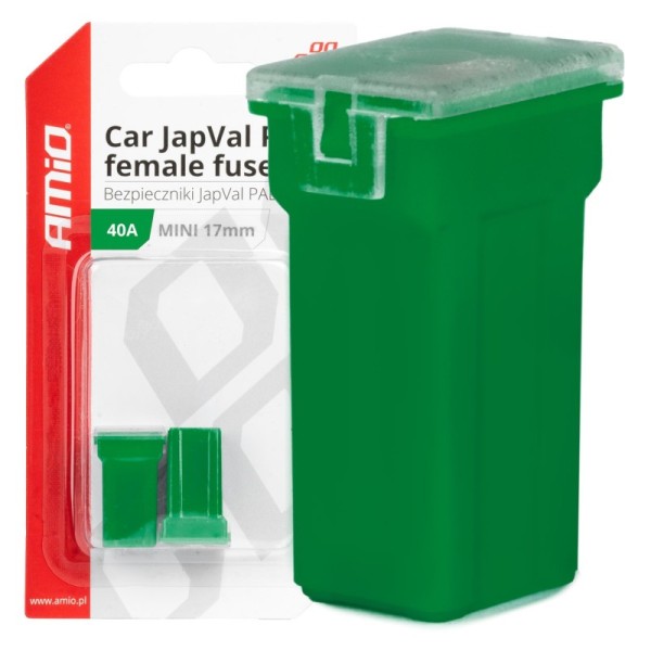 Fusible JapVal PAL Hembra 40A AMIO-03445 2 unidades